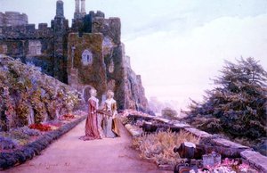 La terrasse au château de Berkeley, Gloucestershire