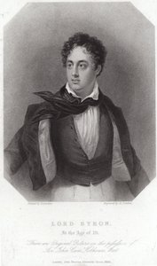 Portrait de Lord Byron - George Sanders