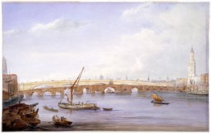 Anciens et nouveaux ponts de Londres, Londres, 1831