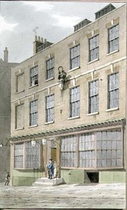 Café grec, Devereaux Court, 1809