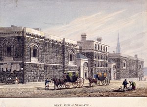 Prison de Newgate, Old Bailey, Londres