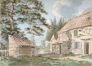 Moulin à eau près de Greenford, Middlesex, 1797