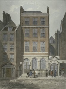 Vue de la maison bancaire de Snow et des marchands de thé Twining, Strand, Westminster