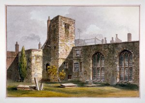 Vue de la chapelle Savoy, palais Savoy, Westminster, 1819 - George Shepherd