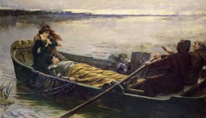 Cherchant refuge - George Sheridan Knowles