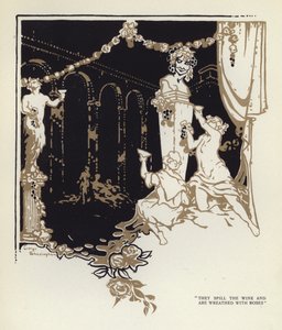 Illustration pour The Happy Hypocrite par Max Beerbohm - George Sheringham