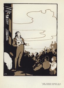 Illustration pour The Happy Hypocrite de Max Beerbohm - George Sheringham