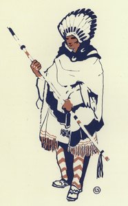 Dans la tribu, il y avait un très beau jeune homme - George Sheringham