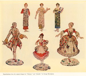 Dessins originaux pour Patience et Iolanthe
