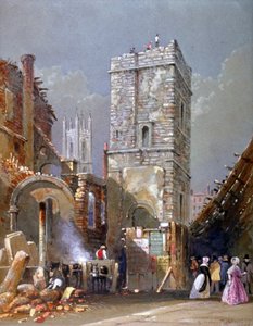 Saint Bartholomew-by-the-Exchange, City of London, 1842