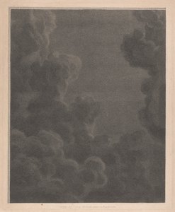 Fenêtre ouest de la chapelle, New College Oxford, Nuages, Partie de la scène de la Nativité