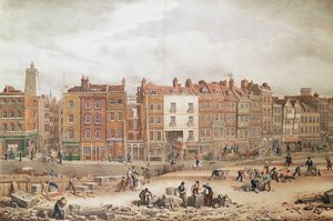 Vue de High Street Southwark, ancienne voie