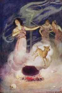 Jason et les Argonautes : "Elle murmura ses sorts magiques sur lui, et il sauta de nouveau un jeune agneau"