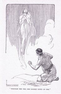 À travers le voile, elle le regardait, de The Heroes publié par George Allen and Unwin 1929 - George Soper