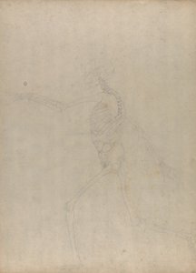 Étude de la Figure Humaine, Vue Latérale, d