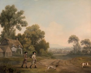 Deux gentilshommes à la chasse - George Stubbs