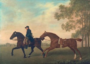 Deux chevaux, 1789 - George Stubbs