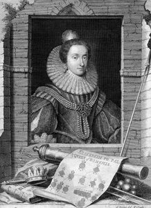 Élisabeth de Bohême, vers 1700-1750 - George Vertue