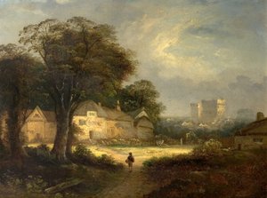 Château Ashby, Northamptonshire, 19ème siècle - George Vincent