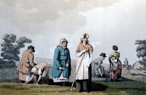 Lowkers - femmes qui désherbaient le maïs, 1814