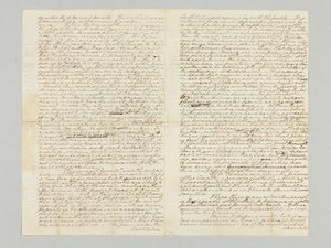 "Le pouvoir sous la constitution sera toujours avec le peuple", lettre autographe signée à Bushrod Washington, 9 novembre 1787 - George Washington