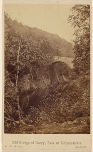 Vieux pont de Garry, col de Killiecrankie. - George Washington Wilson