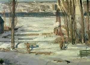 Neige du matin - Rivière Hudson, 1910