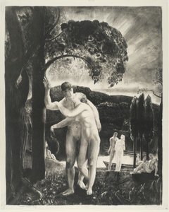 Amour, série Les Hommes comme des Dieux, 1923