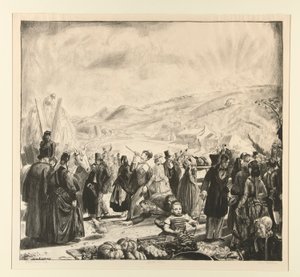 Foire Irlandaise - George Wesley Bellows