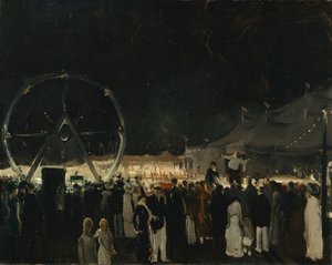 Devant le grand chapiteau, 1912
