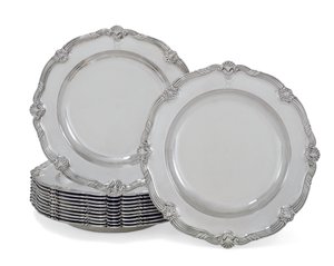 Assiettes à dîner, Le service Leinster