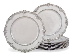 Assiettes de dîner, Le Service Leinster