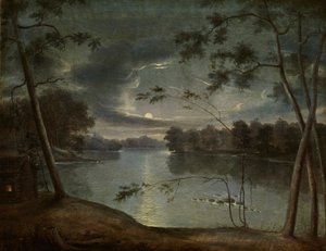 Paysage nocturne - George Winter