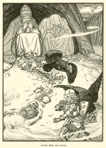 Les Géants Pape et Païen - George Woolliscroft Rhead