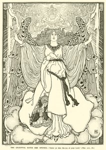Les Portes Célestes sont Ouvertes - George Woolliscroft Rhead