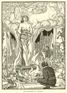 Le martyre de Fidèle (gravure) - George Woolliscroft Rhead