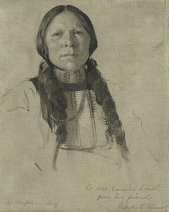 Un garçon Arapaho, c. 1882 - George de Forest Brush