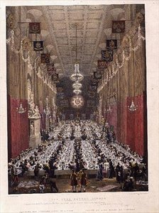 Dîner du Lord Maire à Guildhall, 9 novembre 1828