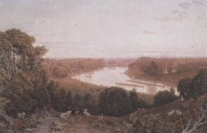 Vue depuis Richmond Hill, Surrey