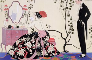 La robe sans dos, gravée par Henri Reidel