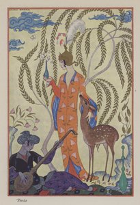 Le Roman du Parfum : Perse (lithographie en couleur)