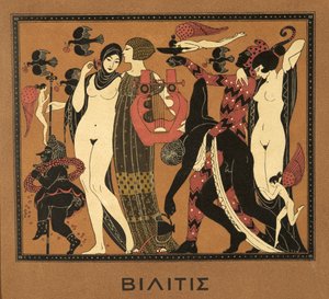 Illustration de Les Chansons de Bilitis, par Pierre Louÿs, pub. 1922