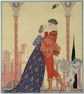 Amoureux sur un balcon