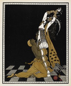 Nijinsky en esclave doré dans Shéhérazade, une suite symphonique composée par Nikolaï Rimski-Korsakov en 1888 - Georges Barbier