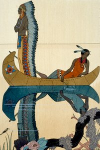 Sur le Missouri - Georges Barbier