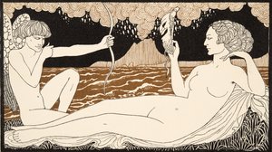 Personnages de Comédie (détail) - Georges Barbier