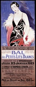 Affiche : Au Théâtre des Champs-Élysées - Le bal des petits lits blancs