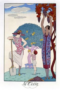 La Terre - Georges Barbier
