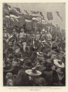 La Cavalerie, coloniale et nationale, qui a participé au défilé