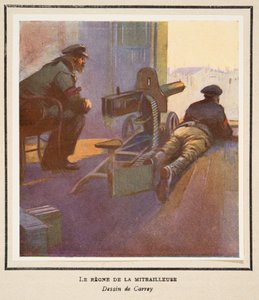 La puissance de la mitrailleuse, de Histoire des Soviets, pub. 1922